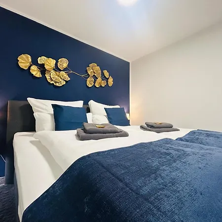 公寓 Luxx Home Apartments Ulm - Naehe Universitaet-Kliniken-Parken-Kueche-Wlan *