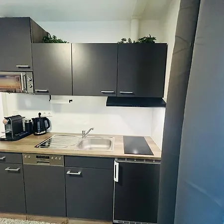 Luxx Home Apartments Ulm - Naehe Universitaet-Kliniken-Parken-Kueche-Wlan 乌尔姆