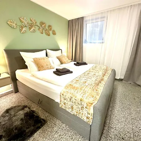 Luxx Home Apartments Ulm - Naehe Universitaet-Kliniken-Parken-Kueche-Wlan * 乌尔姆