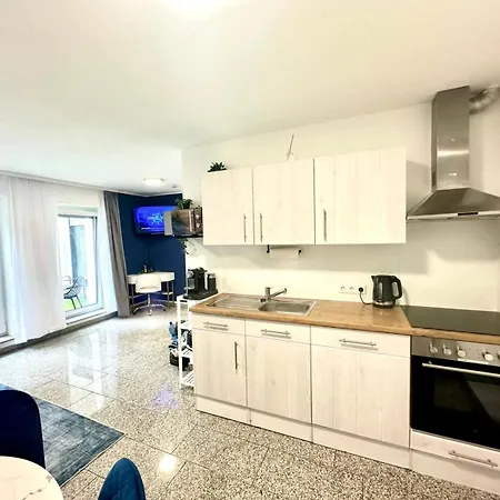 Luxx Home Apartments Ulm - Naehe Universitaet-Kliniken-Parken-Kueche-Wlan 公寓