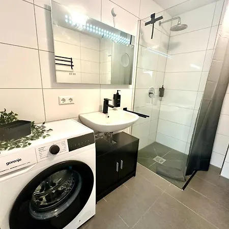 公寓 Luxx Home Apartments Ulm - Naehe Universitaet-Kliniken-Parken-Kueche-Wlan *